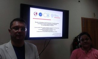 Wykłady prof. Rafała Ożarowskiego w University of Calcutta w ramach grantu MSZ